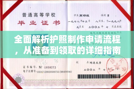 原阳全面解析护照制作申请流程，从准备到领取的详细指南