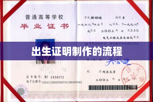 禹王台出生证明制作的流程